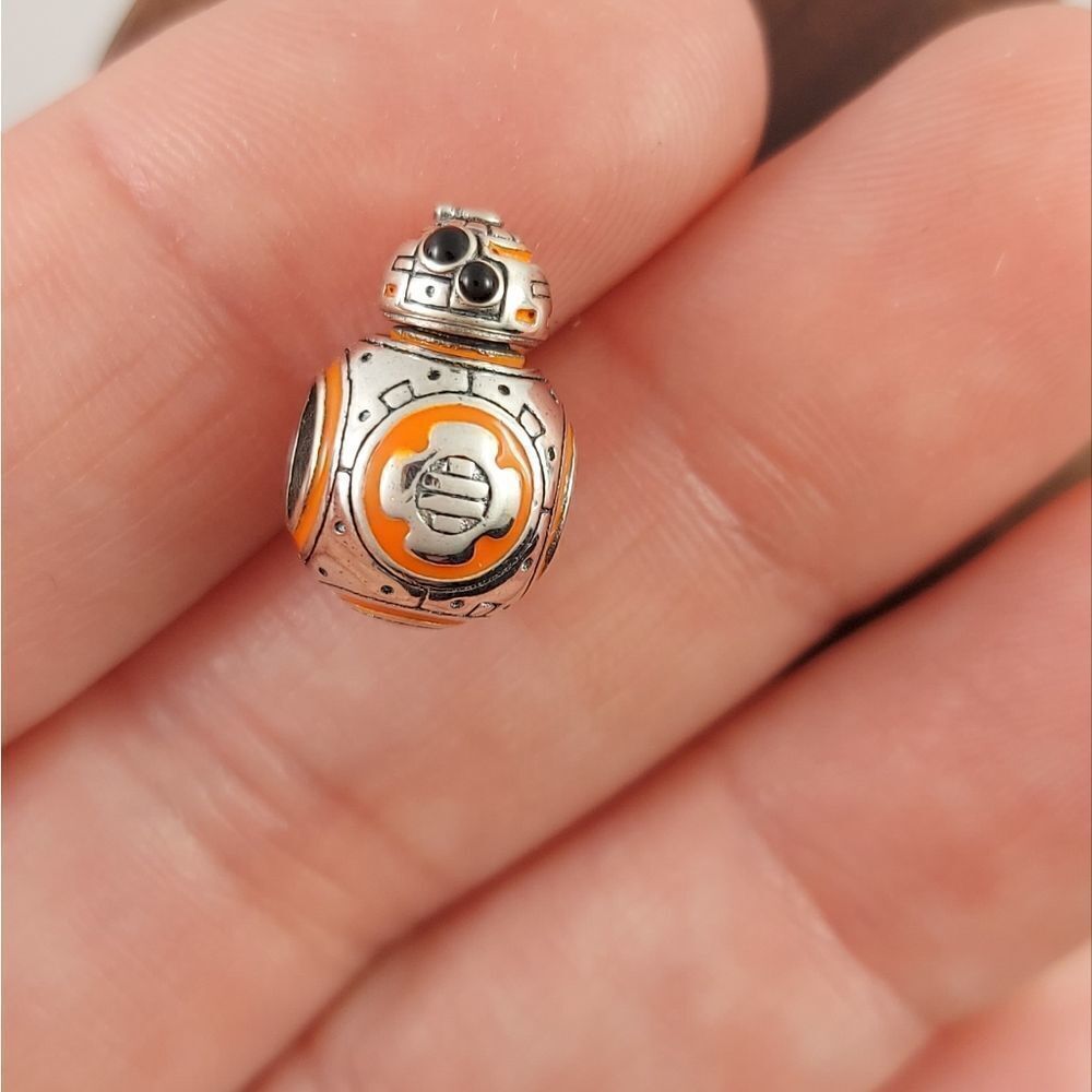 925 Silver BB-8 Star Wars Charm